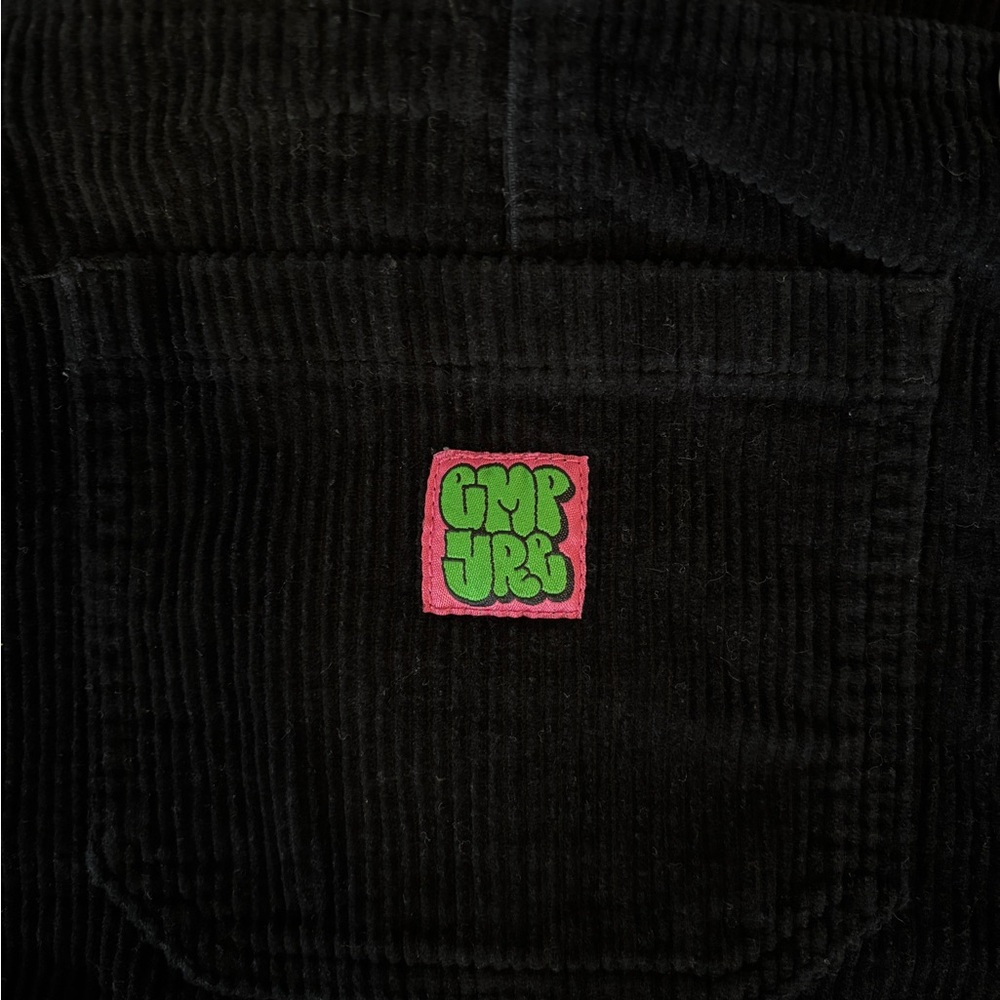 Empyre Suzie Black Corduroy Overalls